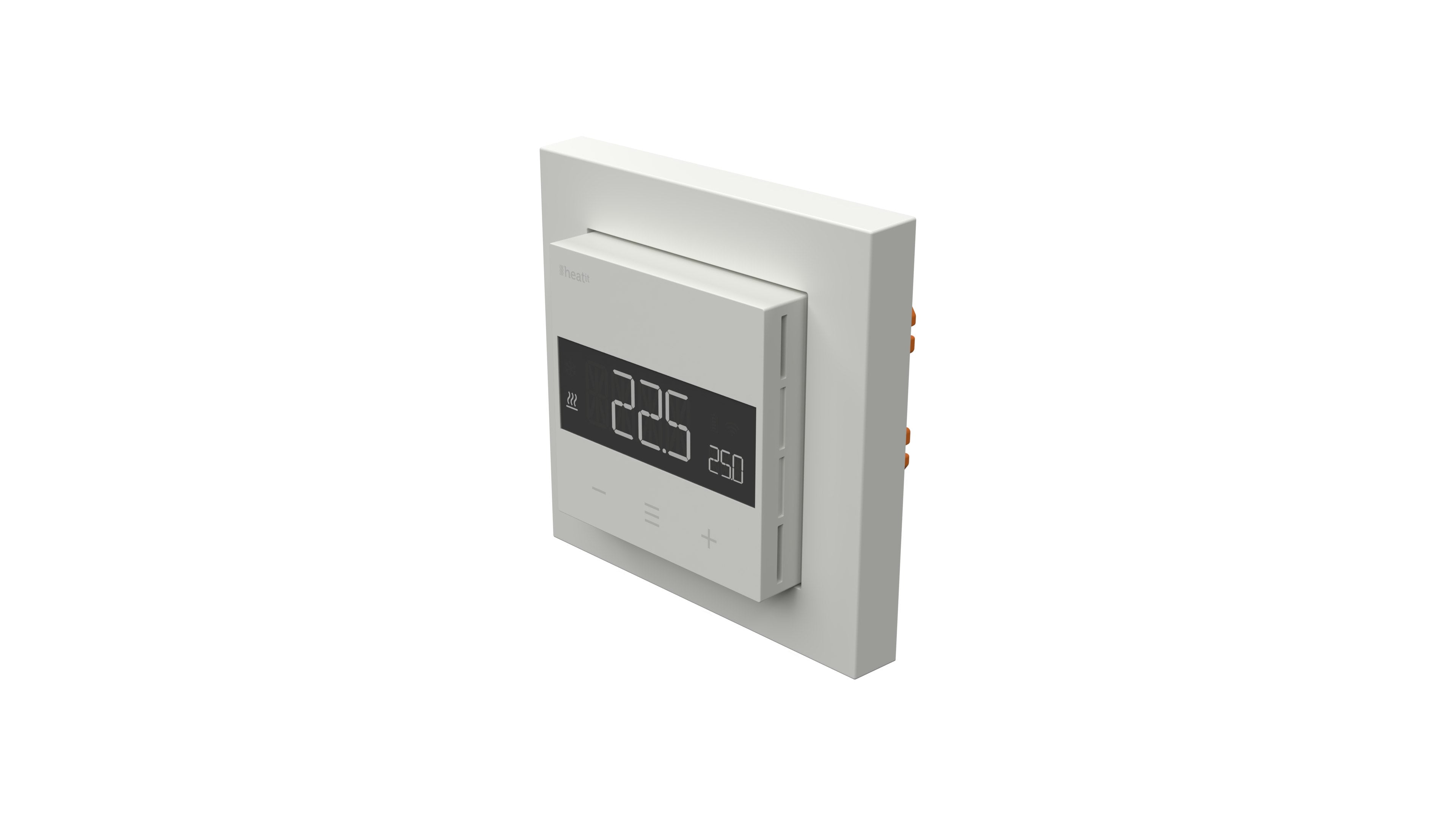 Heatit WiFi6 Thermostat White RAL 9003 3600W 16A