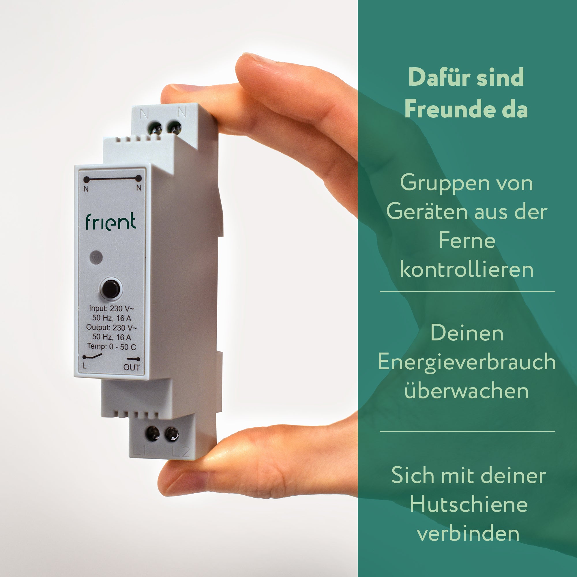 frient Smart Relay 2 DIN 16A