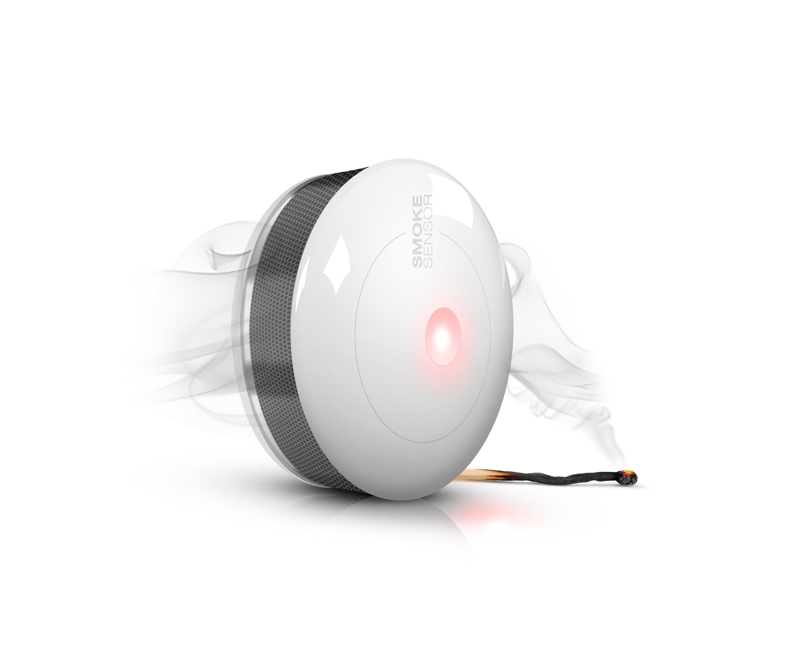 Smart home smoke sensor active smoke detection