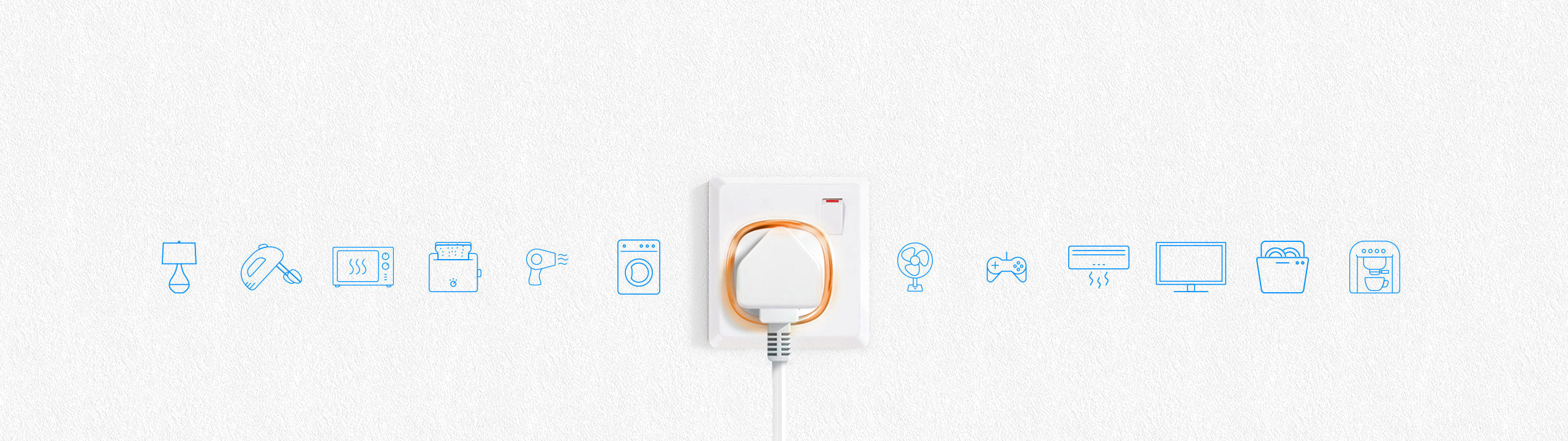 UK Smart Wall Plug standard plug electrical usages 